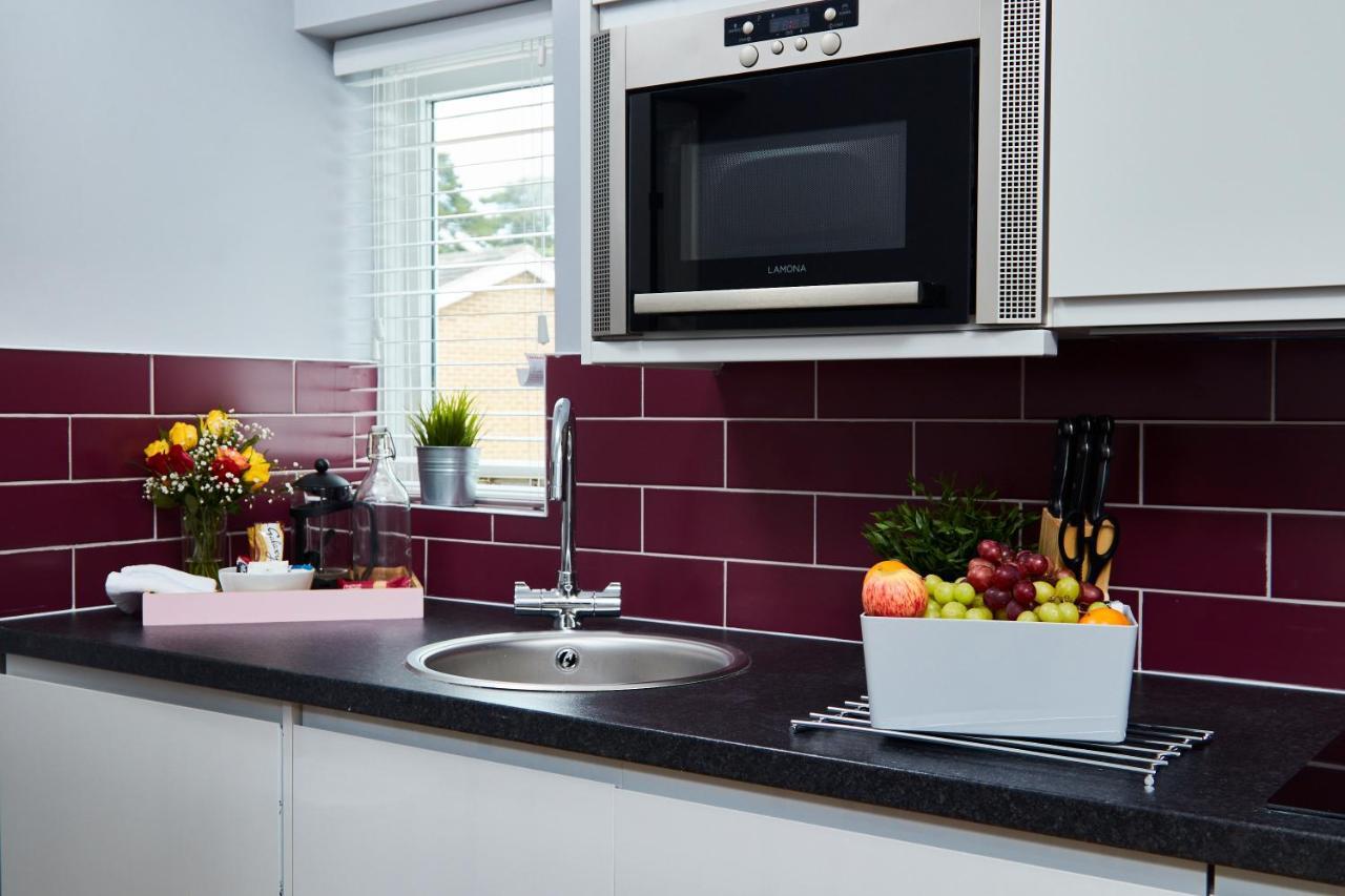 Delven House, Apartment 5 - Self Check-In, Self-Catering Serviced Apartment For East Midlands Airport Castle Donington Eksteriør billede